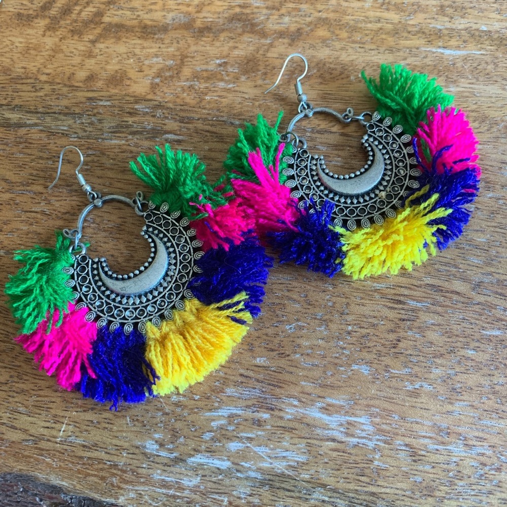 Multicolor earrings